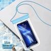 Прозрачный водонепроницаемый чехол для телефона с сенсорным экраном из ТПУ для плавания и дайвинга