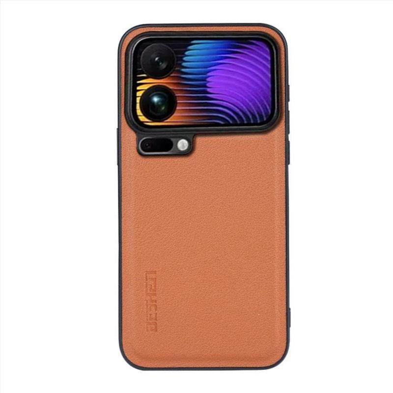 Чехол для Xiaomi 17 Pro Max из матовой ударопрочной твердой PU кожи для Xiaomi 17 17pro max Полная защита Силиконовый чехол-бампер