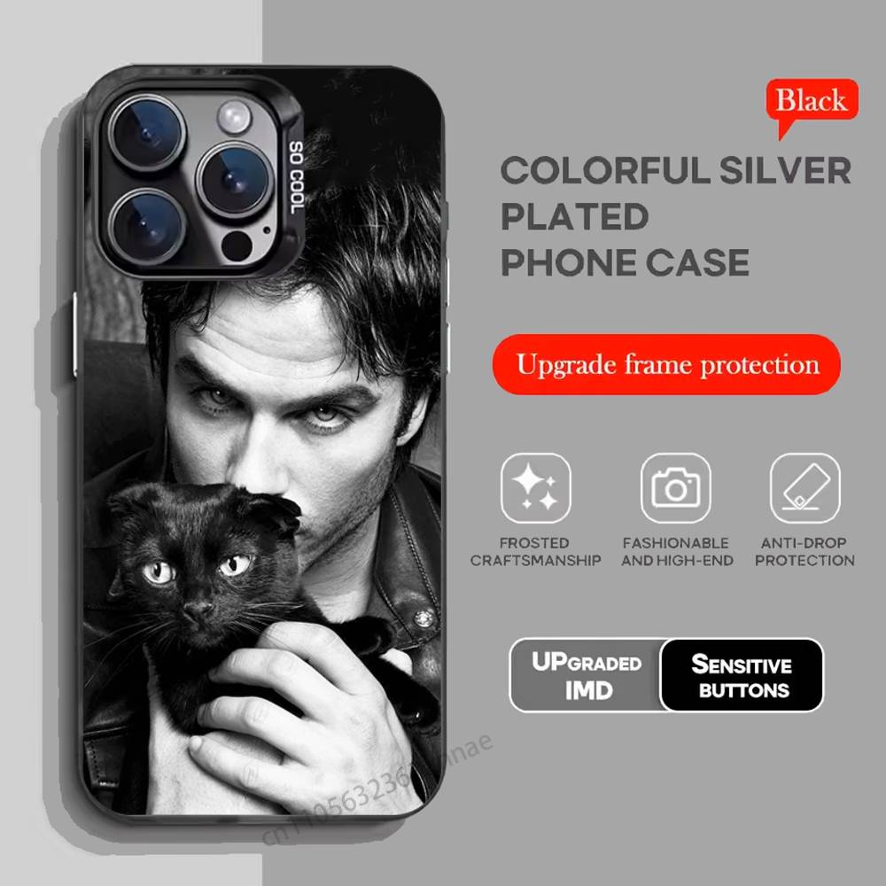 Чехол для телефона I-Ian Joseph-S Somerhalder для iPhone 15 16 Pro Max Air SE 11 13 Pro 14 Plus 12 11Pro 15Pro Max 16e