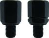 Tanax Napoleon Motorcycle Mirror with Reverse Thread Black To Adapter, (10mm 10mm) H-10