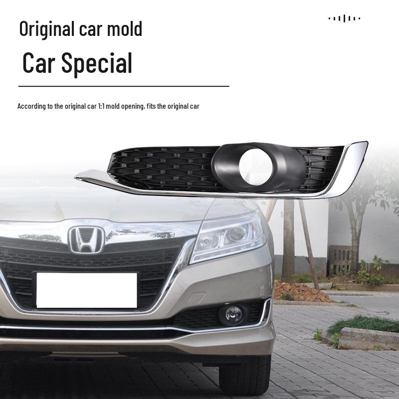 Fog Light Grille Trim for 2016-2017 Honda Crider - Front Bumper Protector Frame