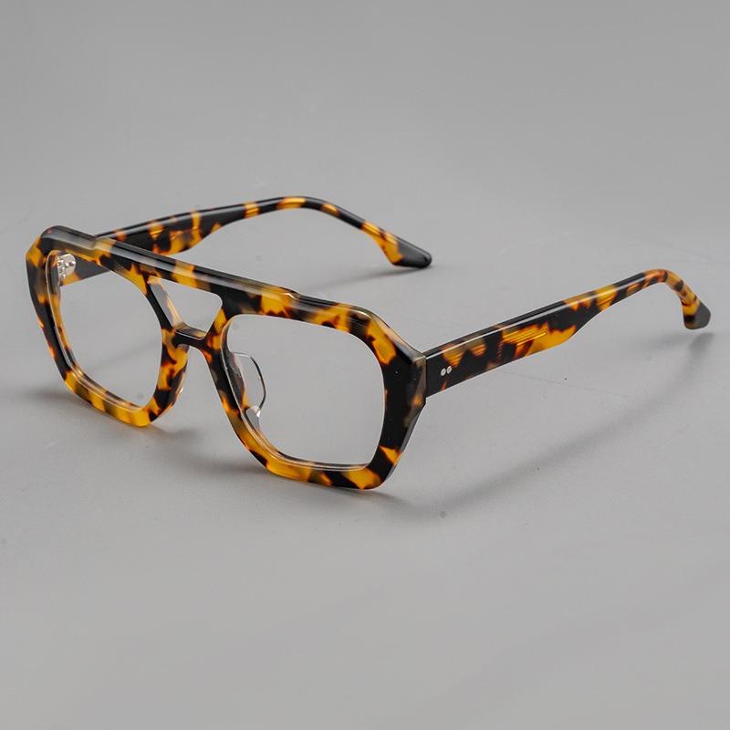 High Quality Acetate Glasses Vintage Square Glasses Frames Men Optical Prescription Eyeglasses Frame Women Eyewear Reading Glass