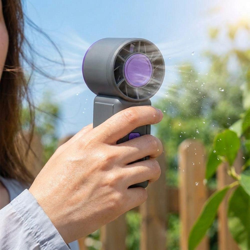 Adjustable Small Electric Fan Ultra-Quiet Pocket Fan Simple Portable Turbo Fan Outdoor Travel