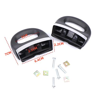 2 шт. бакелитовая ручка с защитой от ожогов, боковая сковорода с одним отверстием, пластиковая ручка, короткая ручка для кастрюли, кухонные аксессуары для инструментов для приготовления пищи