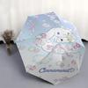 Clouds Cinnamoroll Cartoon Umbrella, Portable 3-Fold Compact Umbrella, Suitable for Camping, Hiking and Travel, Ideal Easter Birthday Gift for Family