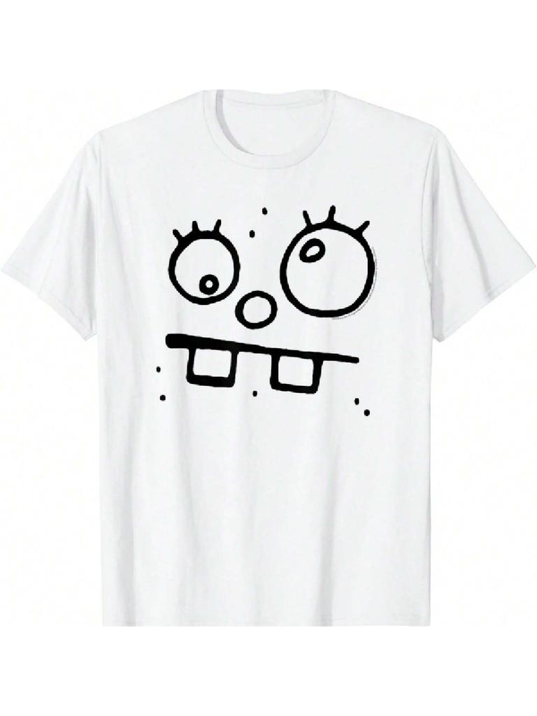 DoodleBob Face Cartoon Costume T-Shirt