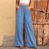 Повседневные свободные джинсы с карманами, повседневные брюки женские