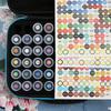 Universal Color Number Label Stickers Organizer 447 Labels Art Diamond drawing Colorful DMC