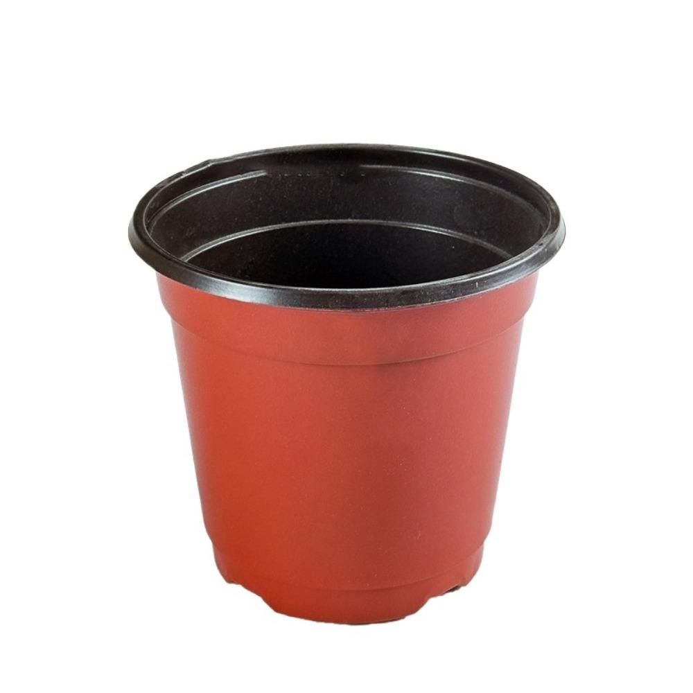 10 шт. Утолщенный пластиковый горшок для растений, прозрачный контейнер для цветов и растений, прозрачные горшки для рассады, домашний декор