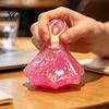 Ballet Dancer Desk Ornament Stress Relief Toy, Dancing Girl Squeeze Toy with Glitter Decor Dress, Sensory Fidget for Decoration Soft