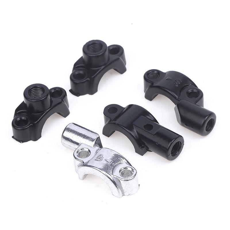 22mm Handlebar 10mm ThreadMotorcycle Master Cylinder Brake Lever Mirror Mount Clamp Rear View Mirror Holder Adapter.