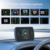 P12S Автомобильный Head Up Display Obd2 Двойная Система Для Hud Obd Автомобильный Датчик Умный Цифровой Измеритель Скорость Топливо Чтение Кода Ошибки Бортовой Компьютер