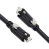 NFHK USB Кабель для передачи данных и питания с блокировкой для камер с однопанельным винтовым разъемом 3.1 Type-C USB-C (200СМ)