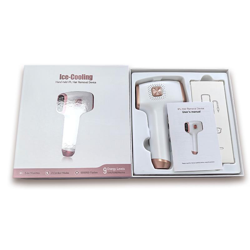 IPL Cooling Laser Hair Removal Handset for Permanent Results