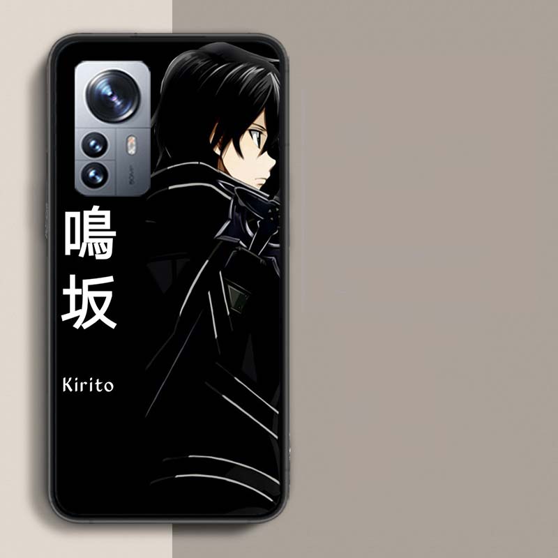 Чехол для телефона Sword Art Online SAO Аниме для Redmi Note 15 Pro 5G 14 13 12 Pro Plus 11 11T 11E 11S 10 Pro 10S 9 9S Чехол Мобильный Прозрачный