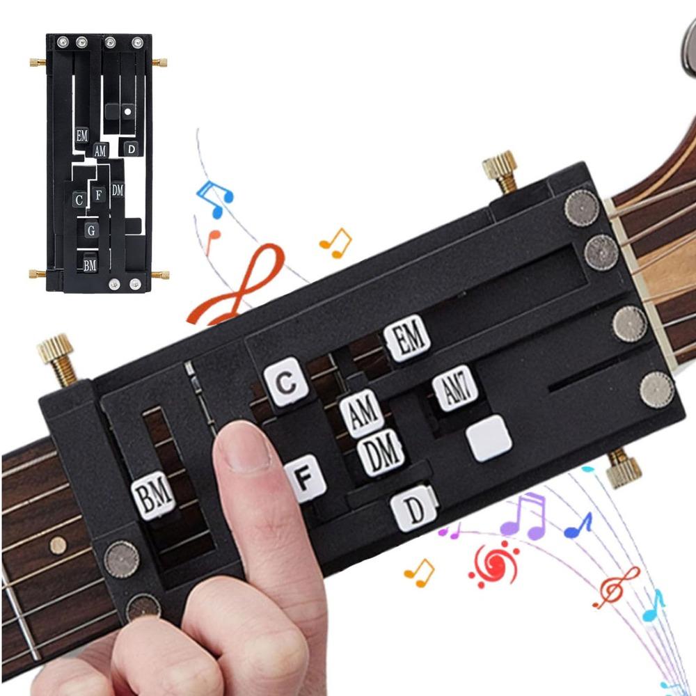 Портативный тренажер аккордов для гитары, гитарный помощник, тренажер аккордов, новый помощник для гитарных аккордов, для начинающих