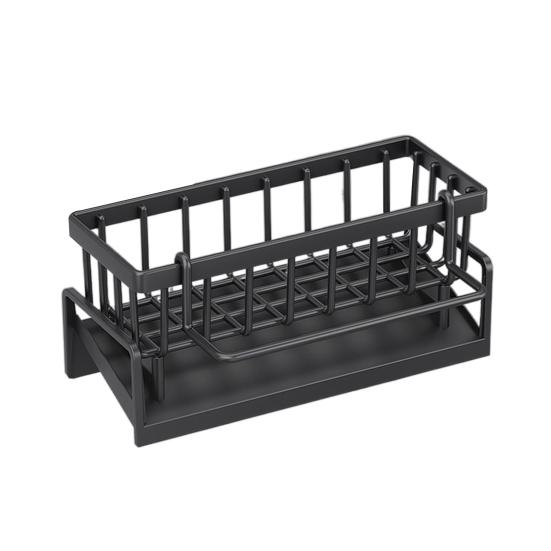 Полка для сушки посуды для кухонной мойки. Полка для слива воды с наклонным поддоном для воды. Компактная полка для посуды. Органайзер для хранения посуды на столешнице.