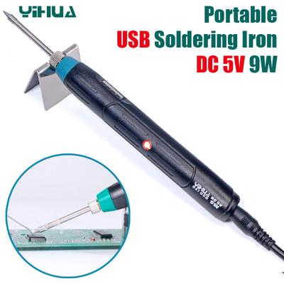 Паяльник YIHUA 947 USB портативный с подставкой 5V, 9W, 500°C