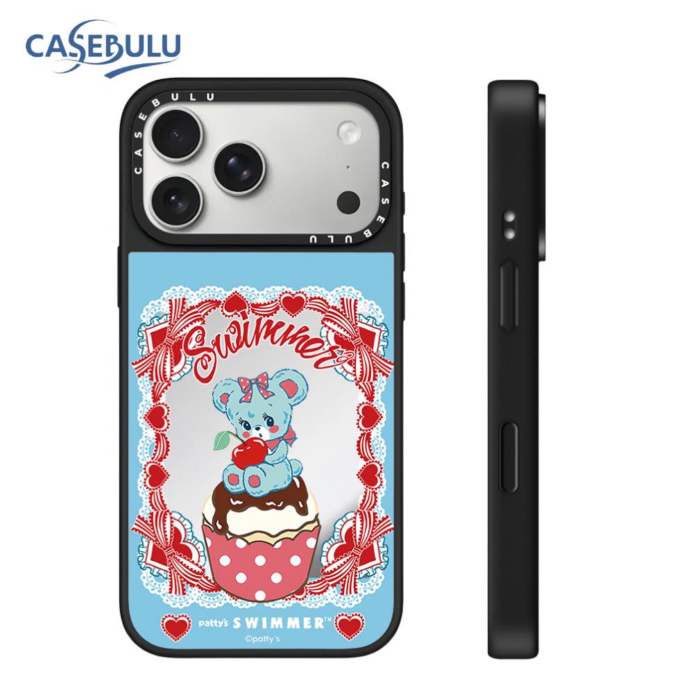 Модный Милый Зеркальный Защитный Чехол для iPhone 17 Pro Max/16/15