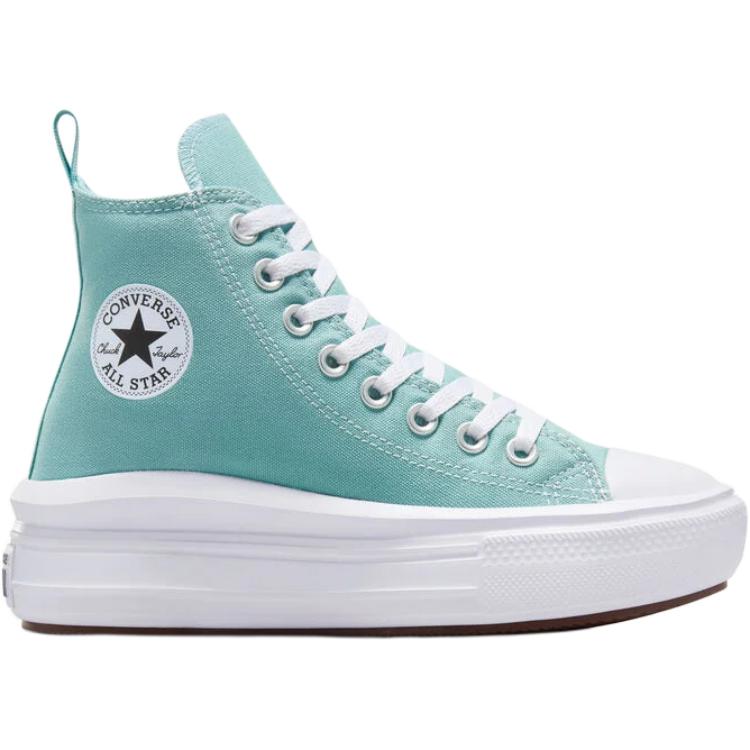 Converse Chuck Taylor All Star Move Platform High GS Кроссовки для детей 'Vernal Pool' Синий Белый Черный A10703C