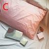 1pc Heart Embroidery Pillowcases White/Grey Cotton Pillow Cover for Mr Mrs Couple Bed Sleeping