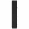 2 Piece Cabinet Set Black 33 x 34.5 x 87 cm Particleboard