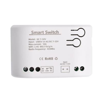 10A 1-канальный 4-канальный модуль реле Wifi DC5V DC12V для приложения eWeLink Удаленное управление Самоблокирующееся Беспроводное реле задержки 5VUSB Интерфейс