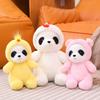 Cute Giant Panda Transforms Into Dinosaur Plush Doll Cartoon Bunny Claw Machine Doll Birthday Wedding Sprinkle