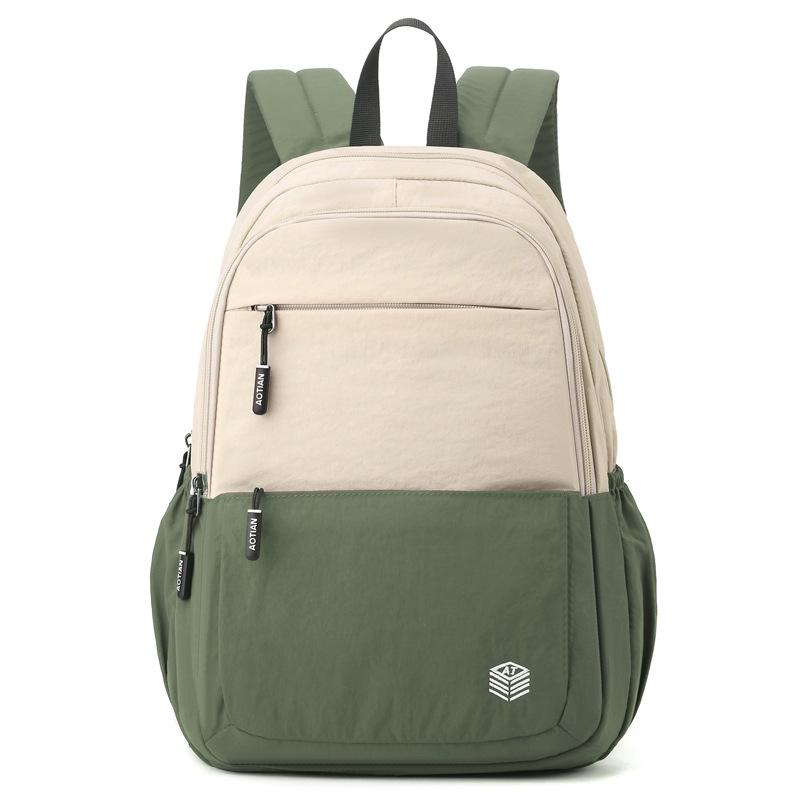 Женская сумка Уличный рюкзак контрастного цвета Студенческий школьный рюкзак Дорожная сумка