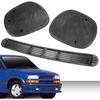 G-PLUS Dash Defrost Vent Cover Panel And Speaker Grille Cover Set Compatible With 1998-2005 Chevrolet S10 GMC Jimmy Sonoma/Oldsmobile Bravada/Blazer,