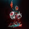 Casio Специальная серия часов G-SHOCK с двойным ЖК/стрелочным дисплеем Серия «Китайский дракон» Qinglong Эксклюзивная подарочная коробка с индивидуальным дизайном Национальный тренд GA-900DBR-3APFL
