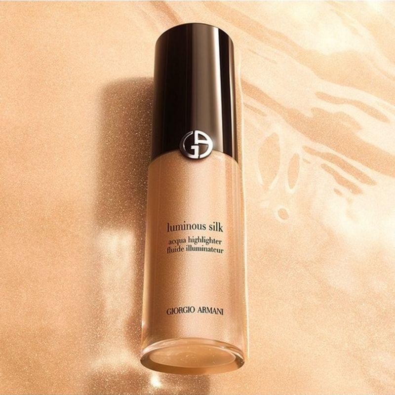 Giorgio Armani НОВЫЙ Сияющий Шелковый Аква-Хайлайтер