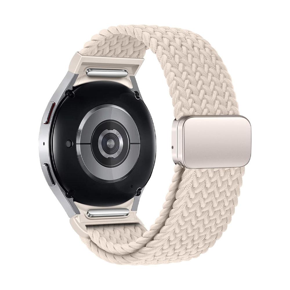 Магнитный плетеный ремешок для Samsung Galaxy Watch 7 6 4 classic/5 Pro/FE 44мм 40мм 45 46 47 мм браслет correa Galaxy watch 7 Ремешок