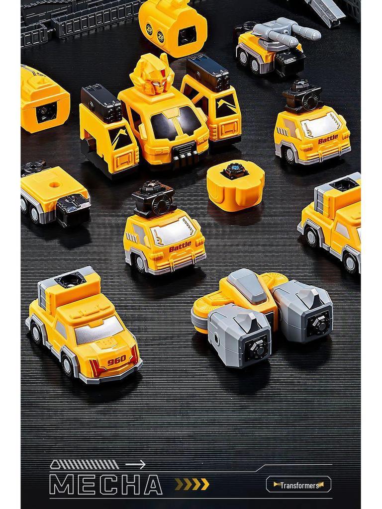 Детские магнитные конструкторы: 3D робот-меха Оптимус Прайм Образовательная игрушка