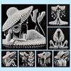 5D DIY Partial Special Shaped Drill Diamond Painting Kit Elegant Lady Decoration Home Decoration Gift