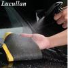 Перчатка из глины Lucullan, ткань для чистки автомойки, быстро удаляет мусор с краски