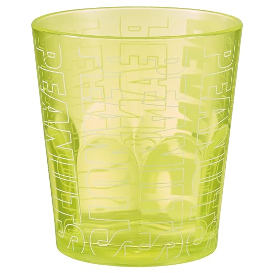 Skater Cup 280ml Plastic Acrylic Dishwasher Safe Made in Japan Snoopy Neon Yellow KSA4J-A
