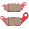 Daytona Motorcycle Brake Pads, Red Pads (Semimetal Pads), NMAX155 (17-21), Tri-City 155, ABS (16-21),