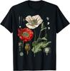 Футболка унисекс Botanical Poppies Red Poppy