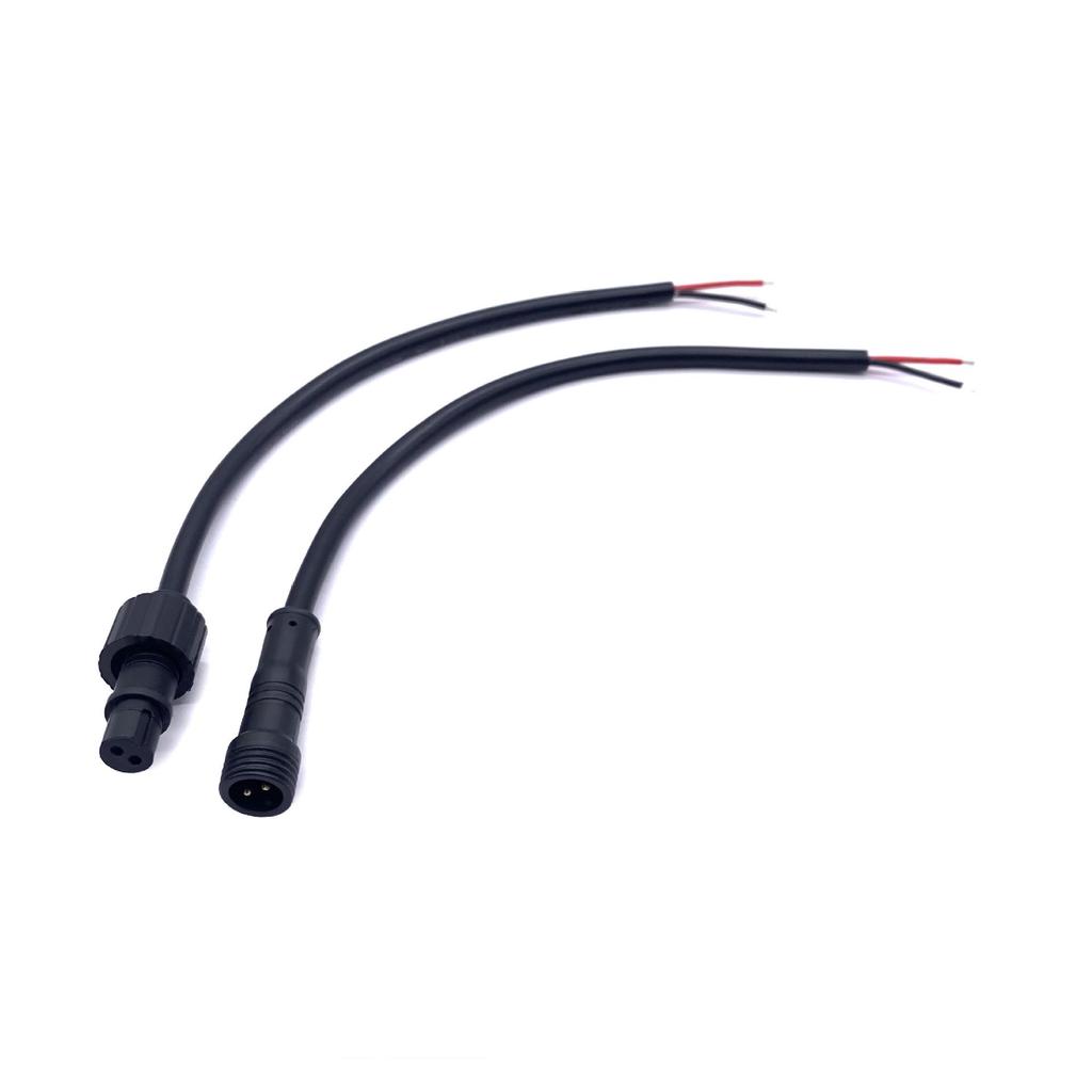 M8 Outdoor Waterproof Dustproof Connector: 2/3/4 Pin Plug for Solar LED String Lights.