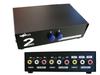 KALEA-INFORMATIQUE SWITCH AUDIO 2 PORTS - Aiguillage 1 Vers 2 / 2 Vers 1