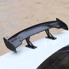 Car Mini Tail Wing Carbon Fiber Look Modified Tail Wings Simple Model Auto Rear Spoiler Decoration Car Accessories