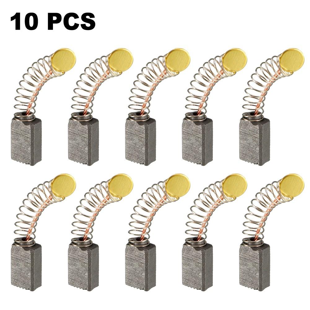 10pcs Carbon Brushes for Electric Motors 12mm X 8mm X 5mm Replacement Part