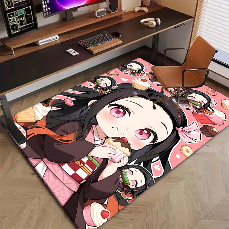 nezouko8Printed Area Rug Carpet for Bedroom Living Room Home Decor Rugs Mat Non Slip Mat Rug for Bedside