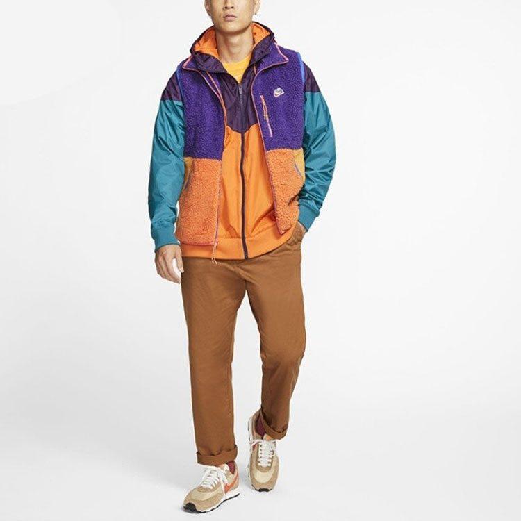 Nike Жилеты Мужские С воротником-стойкой Умеренный Другое CD3143-547