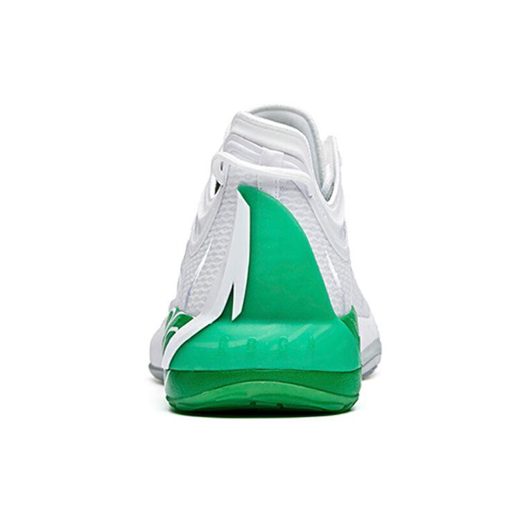 Anta GH1 Low Hayward Home Colorway прочные дышащие низкие баскетбольные кроссовки мужские кроссовки белые зеленые 112021103-4