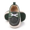 Baby Girl Boy Shoes Newborn Canvas Solid Lace-up First Walker Decoration Soft Sole Anti-Slip Kids