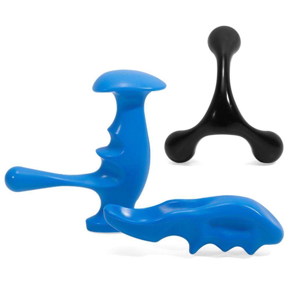 Manual Thumb Saver Massager Relaxation Fatigue Relief T-shaped Massager Thumb Finger Physiotherapy Trigger Point Massager