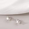 Fashion Jewelry Ear Cuff Silver Color Cartilage Stud Star Ear Clips Korean Style Women Earrings
