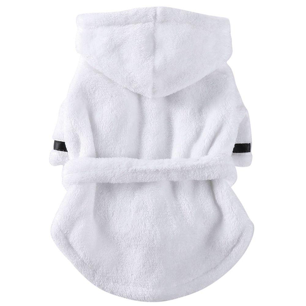 Lint-free Thick Shower Bathing for Small Large Dog Super Microfiber Pet Bath Towels Pet Pajamas Dog Bathrobe Dog Towel